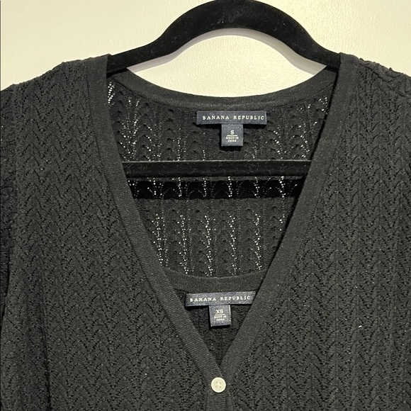 Banana Republic Sweaters - Banana Republic 2 piece Black Knit Sweater with tank top